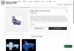 Screenshot of Water Pump Repair Services