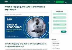 What is fogging and why is disinfection important? - The chemical application of fine droplets of disinfectants sprayed using specialized equipment in the form of fog is what the procedure predominantly involves. To be specific about 'what is fogging?', it simply means the method of disinfectant application in the form of fog. The concentration of the disinfection plays a very crucial role here if you want the entire procedure to be effective. It might not be the most preferred method of disinfection because of the complexity of the procedure...