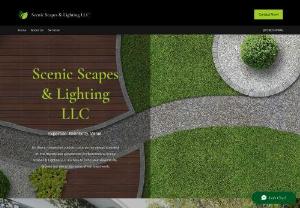 Scenic Scapes & Lighting LLC - Quality lawn care, pressure washing, weeding, mulching.