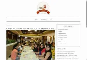 Screenshot of Hire a Caterer for Kitty Party in Noida