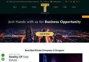 Property in gurgaon - When it comes to Real Estate, T and T Realty is the only option you should consider while consulting about properties. With utmost Trust and Transparency we provide the best property options for our customers and investors.
