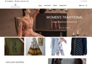 Dressma Indian Wear - Women's Ethnic Clothing - The best work from famous designers in the industry with various fabrics, including mulmul, cotton, Art Silk, and more. Dressma is getting set for another fantastic year ahead, filled with better quality products, exciting new collections, and more.