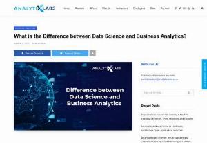 Difference between Data Science and Business Analytics - Data Science and Business Analytics have a lot in common and generally go hand-in-hand for most business processes. In this article, we will cover the differences between Data Science and Business Analytics. We will also discuss the skills professionals in these fields require and we will touch upon the various job roles of Data Scientists and Business Analysts.