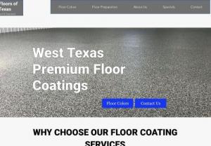 Fortress Floors of West Texas LLC - Fortress Floors will help you upgrade your garage flooring from Odessa to Abilene. Call our team today to learn more about our concrete coating system.
