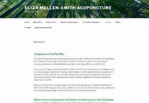 acupuncture fertility massachusetts - Eliza Mellen-Smith Acupuncture is experienced in treating various conditions that effect many parts and systems in the body. For getting further details visit our site.