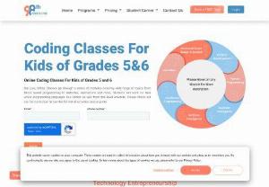 Best Online Coding Classes For Kids of Grades 5 and 6 in USA - Looking for after school coding classes in USA? We offer the best online coding classes for kids of 5th & 6th graders. Enroll today.

What Our Coding Program Offers:
Personalized Attention
Entrepreneurship
Best value for Money

Visit us today!