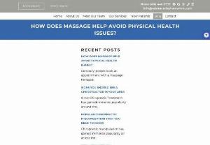 How Does Massage Help Avoid Physical Health Issues? - if you don't know where to find a massage therapist then book your appointment for the diagnosis and treatment with the Advanced Spine Centre.