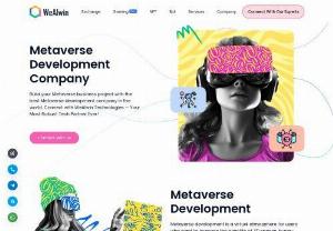 Metaverse development company - WeAlwin technologies - A leading Metaverse development company with an energetic team of blockchain experts. They help you develop your metaverse NFT marketplace and also they provide various metaverse-based services. They help you develop yourMetaverse based NFT marketplace on different blockchain networks like BSC, Ethereum, Polygon Matic, Solana, etc.
If you are looking for the best metaverse development service, get connected with the team of experts at WeAlwin technologies.