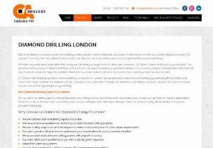 CA Drillers - Best Diamond Drilling services in London

CA Drillers Ltd. are specialists in Diamond Drilling, Chasing, Wall Sawing, Wire sawing, Hydraulic bursting, Hydraulic crunching, Floor sawing and Robotic broking. As CA Drillers Ltd we pride ourselves on our one-to-one approach to our customers always giving our very best, customizing our services to the individuals that are our clients.