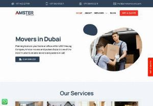 Packer and Movers in UAE - Amster Movers offers you a reliable and safe moving experience in the UAE at a competitive price. We are packed with experienced professionals in every department to make the process smooth and secure with utmost care and planning. An easy move is only possible with the right team on your side! Whether you are moving in or out of the emirates, either residential or commercial, Amster Movers will help you get to where you want to be without worry or stress.