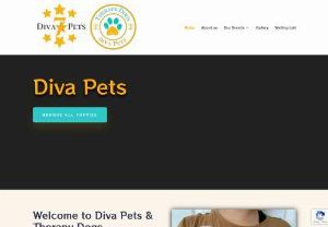 Diva Pets - DIVA PETS & THERAPY DOGS, located in the beautiful area of COOLONGOLOOK NSW, which is just one hour past Newcastle.This stunning location is an ideal setting for bringing up our first generation Cavoodles, meaning first cross from a purebred Cavalier King Charles mum and purebred toy poodle dad for best dna results in our puppies.