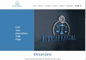 Etch Legal - A Group of Lawyers dealing in Registration of Intellectual Property Rights; its Prosecution and Litigation.