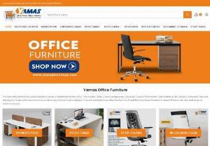 Yamas Furniture - The term office furniture is used to describe a variety of furnishings for the office. This includes Tables, Chairs, Storage areas, Reception Counter, Workstation, Office Interiors, Study Table, File Cabinet, Conference Table and shelving etc. Modern office furniture is an excellent way to furnish your workplace. If you are looking for Best office furniture You Should Buy from Yamas Furniture Because We have many options for you. Modern Office furniture is a great way to save money on office...