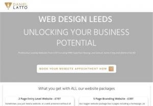 Web Design Leeds - The Daniel Latto Group provide Website Design Leeds Services.

We're a full service Digital Marketing Agency based in Leeds wh offer great value Webiste Design, Facebook ads and Digital Marketing Content

Social Media Content is there to continually display your products and services, hint and tips, to build credibility over a period of time so that when people need your product or service, they know where to go.

Facebook Ads should be used to get you in front of a NEW audience, one who..