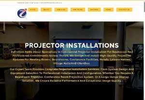 Screenshot of Projector Installation Services
