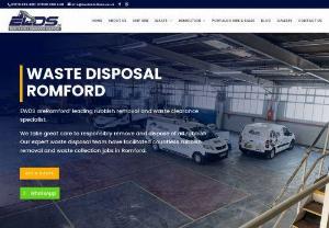 Waste Disposal Romford - Essex Waste & Demolition are Romford\' leading rubbish removal and waste clearance specialist.
We take great care to responsibly remove and dispose of all rubbish.  Our expert waste disposal team have facilitated countless rubbish clearance and waste collection jobs in Romford.
