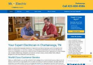 electrical company in Chattanooga, TN - Mr. Electric� delivers comprehensive electrical services for homes and businesses all over the country. On our site you could find further information.