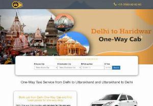 Delhi One-Way Cab - Delhi One-way Cab provides cab services for the one-way routes in cities like Delhi, Gurgaon, Ghaziabad, Noida, Faridabad, Haridwar, Rishikesh, Roorkee, Dehradun, Jolly Grant.

Delhi One-way cab is the first choice among One Way drop travelers today in North India. In addition to the cheapest fares, with Delhi One way cab you get a neat and clean cab, on-time service, and a polite and authenticated driver.