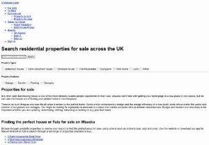 Waseka Real Estate Service - Properties for sale in UK

Browse available listings or refine your search using criteria such as property type, size, and price to find the ideal home for sale. To look through a comprehensive choice of properties available to buy, visit our website or download our free Android or iOS app.