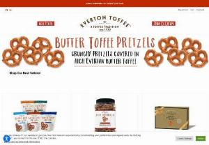 Everton Toffee - The Everton Toffee Company has been making small craft batches of butter toffee candy and butter toffee pretzels. The perfect combination of Sweet & Salty. Shipping to the United States.