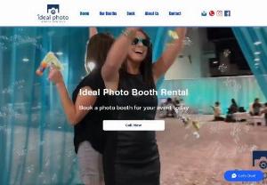 Ideal Photobooth Rentals - Ideal Photobooth Rentals offer 360 Photo booth rentals for events such as Weddings, birthday parties, baby showers and corporate events.
