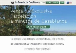 Casablanca Forest - La Foresta de Casablanca is a subdivision located just 10 minutes from Casablanca and Route 68, located in a gently sloping field, allowing the best view of the valley. 8900 LIVE TV channels for direct viewing and 14500 VOD channels.
Friendly customer service. Works on any device. Android / PC / Streamer / TV