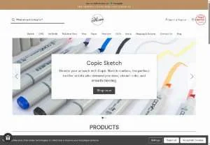 Screenshot of Club Copicana: Copic Marker Resource