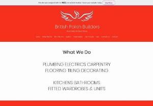 British Polish Builders - British Polish Builders provide specialist home improvement services, plumbing, electrics, emergency building work and more across Rickmansworth, Croxley Green, Watford, North & West London.