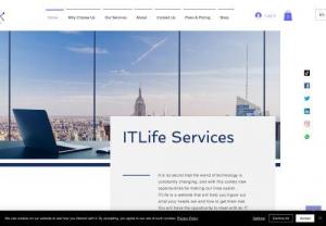 ITLife - ITLife is a aspiring information and technological company. Our mission is to make technology secure and easy for our clients to use. We offer various services such as Cloud Mining, Cyber Security and Cloud Development.