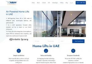 Nibav Home Lifts in UAE - We are one of the Best Manufacturing Home lifts companies and Supplier in UAE. We focus in providing the best quality services to our valuable clients to buy our Nibav Home lifts in UAE and our Nibav Home Lifts are professionals in offering the products according to the client's wishes & requirements.