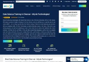 Data Science Training in Chennai | Infycle Technologies - Experience the great learning experience with Infycle Technologies, and feach amazing training in Data Science Training in Chennai. And we also come up with courses like Oracle, Java, Data Science, Big data, Python, Manual and Automation Testing, DevOps, Medical Coding, Power BI, Digital Marketing, etc. and we also provide excellent technical trainers with best training 100+ Live Practical Sessions with Real-Time scenarios at the end of the course the freshers, experienced.