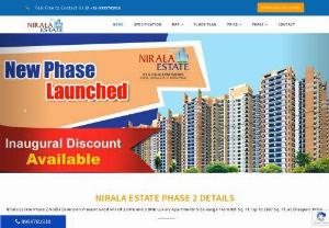 Nirala Estate - Nirala world introduce a wonderful residential township, called Nirala Estate at Noida Extension. Nirala Estate Phase 2/3/4 providing new flat affordable price.