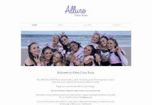 Allure Cheer Bows - Allure Cheer Bows is based in Victoria, Australia. Since 2014, we have been making cheerleading bows, bow holders & medal holders. We can do sublimation, rhinestones, personalisation, apparel branding & decals. Everything is hand made to order using quality materials and the utmost attention to detail. Orders for one offs, teams or clubs accepted.