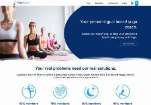 YogaMantra - YogaMantra Online Yoga Program offers a series of personalized and evidence-based yoga programs. We offer free monthly challenges, a free workout plan, and yoga videos to help you stay consistent with your practice.
