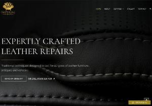 Imperial Leather Repair - Whatever your leather repair issue, there's a good chance I can help. I've been repairing, renovating, recovering and recolouring leather for 40+ years and there's not much I haven't seen. So, if you're looking for an expert master craftsman in all things leather repair and you're in Darlington, Durham or the North East, you're in the right place.