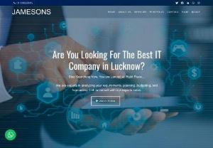 Jamesons Info Solutions | Best IT Company in Lucknow - Jamesons Info Solutions is the best IT company in Lucknow. We offer website design, software development, and digital marketing services.