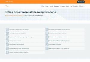 Office Cleaning Brisbane | Commercial Cleaning Services Brisbane - Enquire about office cleaning services in Brisbane. Our professional office cleaners trained & supported by our experienced management team.