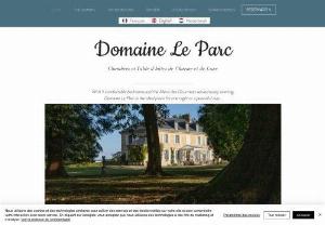 Domaine Le Parc - Charming and Luxury Bed and Breakfast in Danizy in Picardy near Champagne. Jedy and Damien warmly welcome you to this beautiful 18th century character residence, located in a 5 ha wooded park with an unobstructed view of the Oise valley, period lounges. The rooms offer great comfort, air conditioning with lounge area, wifi, TVsat. and bathroom equipped with shower, toilet and whirlpool bath from �75 to �95 (breakfast included). In spring, breakfast will be served in the winter garden, on