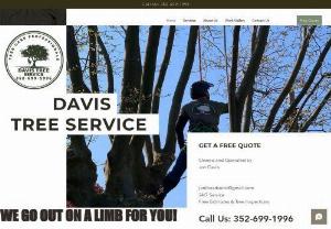 Davis & David Tree Service - Tree removal, tree pruning, dangerous removals, hedge trimming, storm cleanup and snow removal. These are only some of our offerings. Call today for a free estimate!