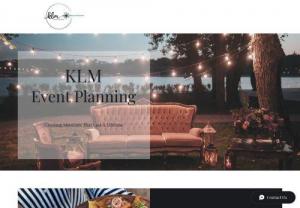 KLM Event Planning - creating experiences and bringing visions to life. As well as find the perfect event venue, catering, Bartenders and wait staff.