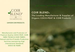Coir Blend - Premium Cocopeat for Hydroponics and seed germination. Organic farming with the use of Coir Dust cocopeat