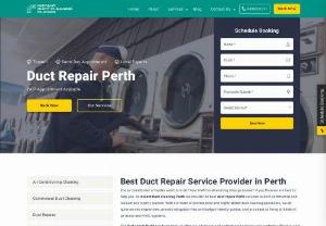 Instant Duct Repair Perth - Same Day Duct Repair Services - Air duct and vent repair are some of those chores which are easily overlooked. Because the air duct system is hidden and often ignored, many property owners in Perth might not even keep the count of the last time they got their ductwork unit serviced. But it is imperative to understand that over time your air duct and vents accumulate dust, dirt and debris which hinders the efficiency of your HVAC unit. Hence, it becomes crucial to invest in regular duct repair Perth services.