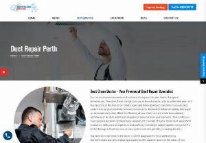 Duct Repair Perth - Same Day Duct Repair Services - Regular air duct repair Perth services for your heating and cooling unit are crucial to keep your system running efficiently and free of dust. Having a spotless duct and vent will also prevent you from various health issues such as allergies and developing asthma. As per experts, the buildup of dust and debris decreases the efficiency of your HVAC units by up to 15-20%. The dust and debris in filthy air ducts can contain a myriad of toxic airborne particles such as dust mites, pest dropping, pe