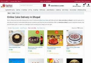 Cake Delivery in Bhopal - Make your celebrations doubly charming by ordering cakes online from Ogmart.com. Send cakes online to Bhopal through our safe and fuss-free delivery services. Order now and get the best deal from our website.