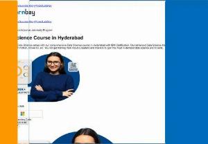 Best Data Science Course in Hyderabad - Are you looking for Data Science Courses in Hyderabad?
If Yes, Then you can opt LeanBay which is the best Training Institute for Data Science.
Indeed Learnbay's Data Science course offers cosmopolitan courses. Certainly, the perfect choice to become a professional expert in Data Science. In fact, Learnbay has collaborated with IBM for the certification process. Surely IBM has recognized the educational activities of Learnbay and has joined hands for a successful partnership.
The data science.