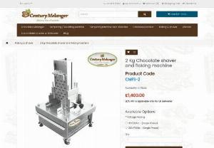 Chocolate Shaver and Flaking Machine UK | Century Melanger - Century Melanger Chocolate shaver and the flaking machine is specially designed for scrapping chocolate product, and the worktable is transparent and clean