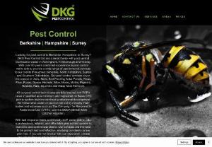 DKG Pest ControlLTD - DKG Pest Control LTD are a small family pest control company based in Wokingham Berkshire, Yateley & Farnborough Hampshire.