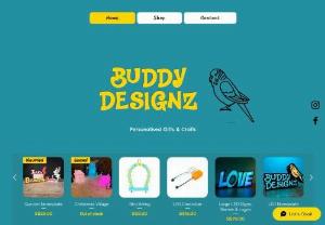 Buddy Designz - Custom made personalised gifts and decor.Custom, Personalised, 3D Prints, Gifts, Decor, Crafts, Handicrafts