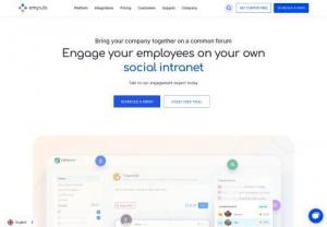empuls for your company's social intranet - empuls' employee communication app is for organizations who want to foster a culture of transparency and belonging through everyday connection, communication and collaboration between employees.