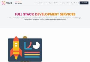 Full Stack Development Services in melbourne - We are a full stack development company, and we provide services such as MongoDB, Node.js, Express, AngularJS, ROR, and others.